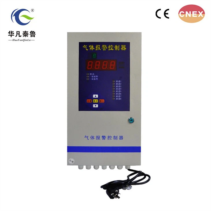 Industry use gas detection panel gas alarm detector controller
